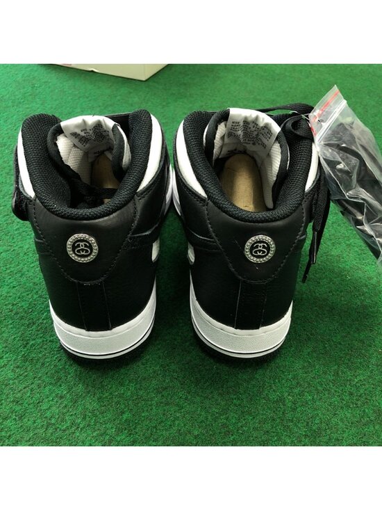 Nike Air Force 1 Mid Stussy Light Bone Black - Size 8 main image 5
